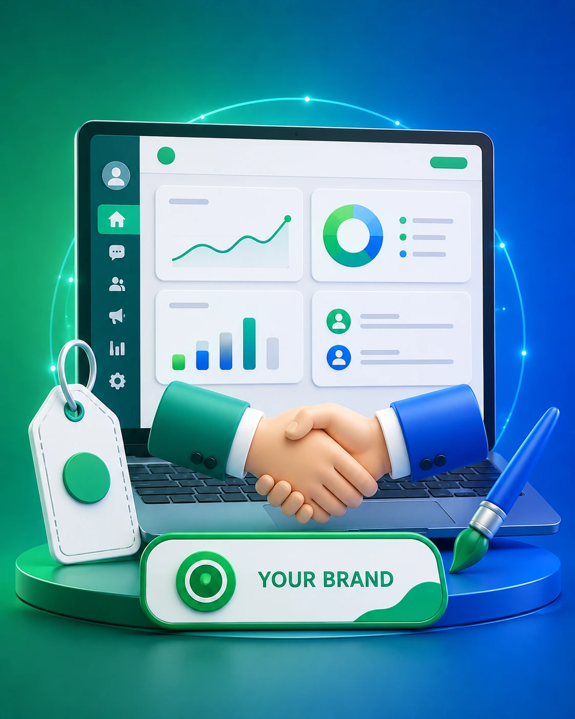 White label reseller partner panel